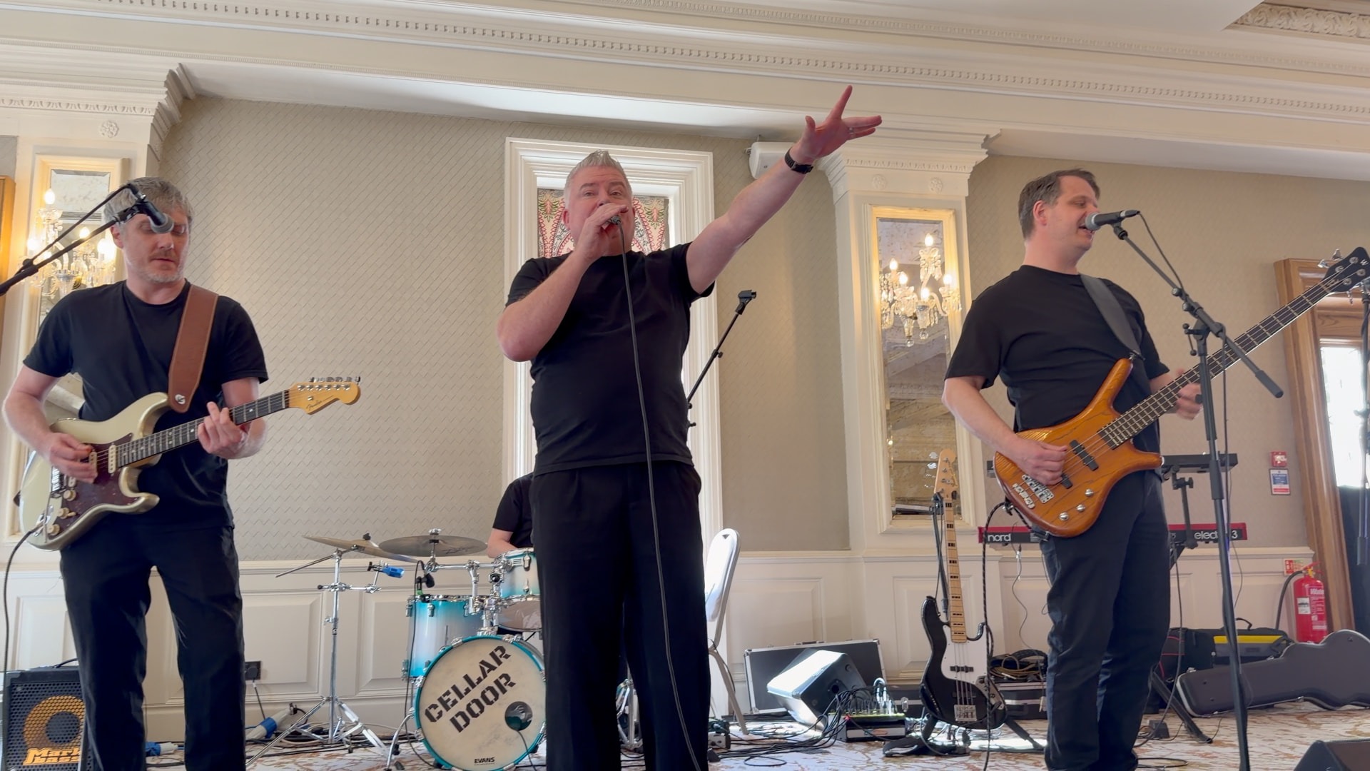 All Stars performing live