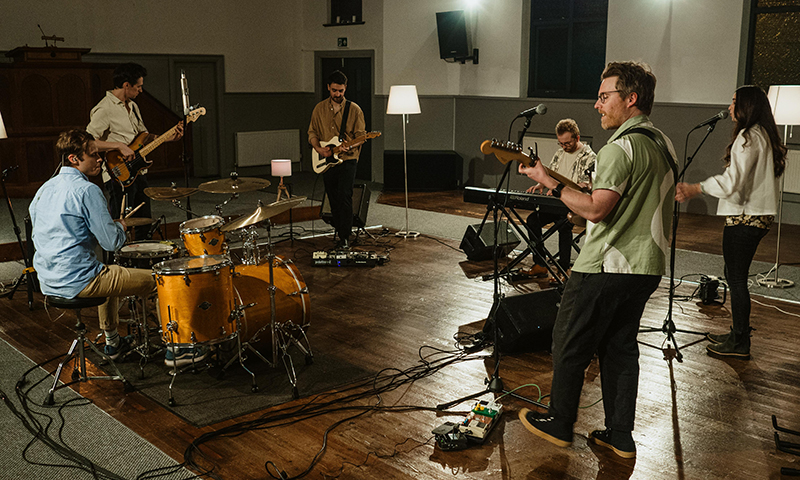 The Cover Notes performing live